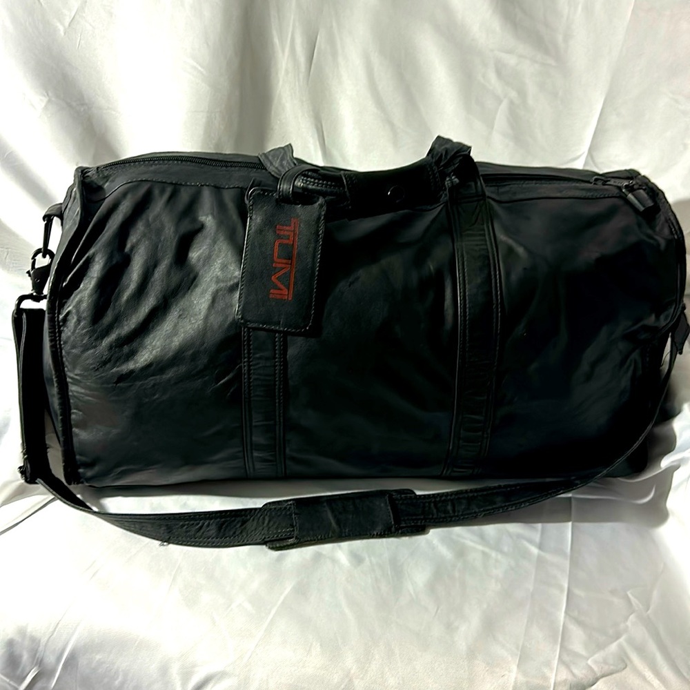 Tumi Leather Duffle